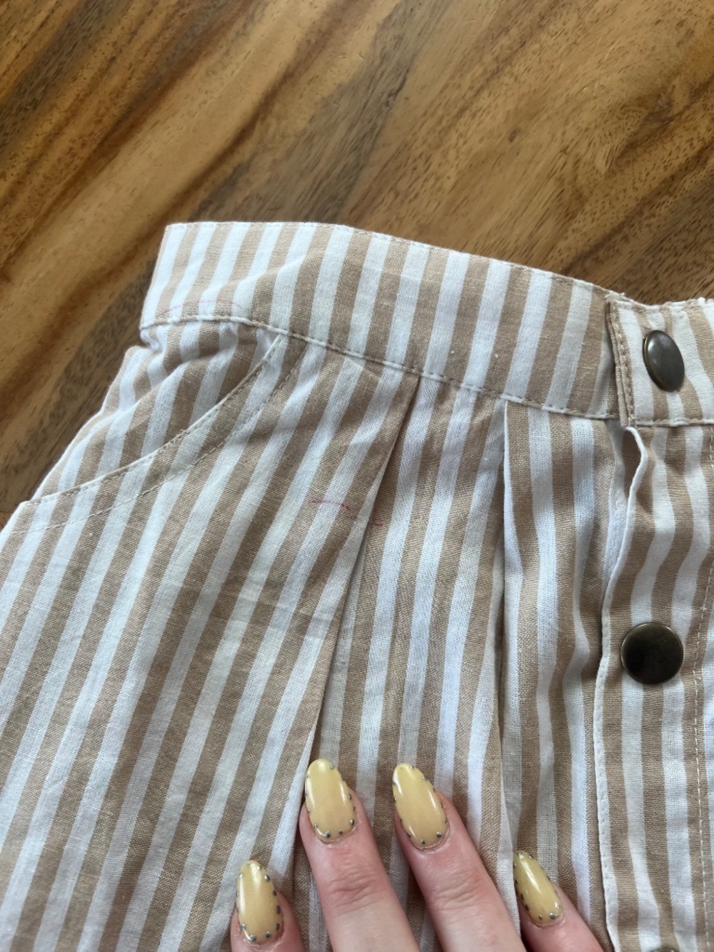 Stripe Swing Skirt - Picture 5 of 6